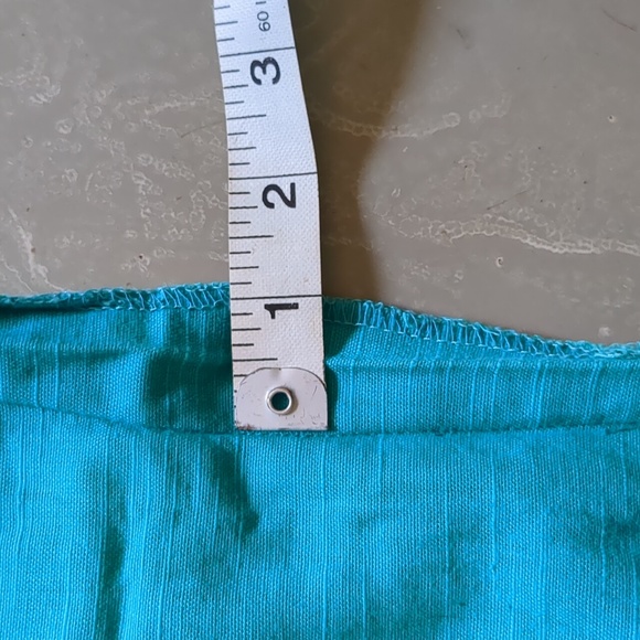 L Turquoise Kurta - Picture 12 of 12